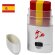 Pintura corporal Velox Rojo/amarillo/rojo detalle 32