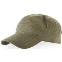 Gorra especial estilo militar de algodón personalizada verde oscuro