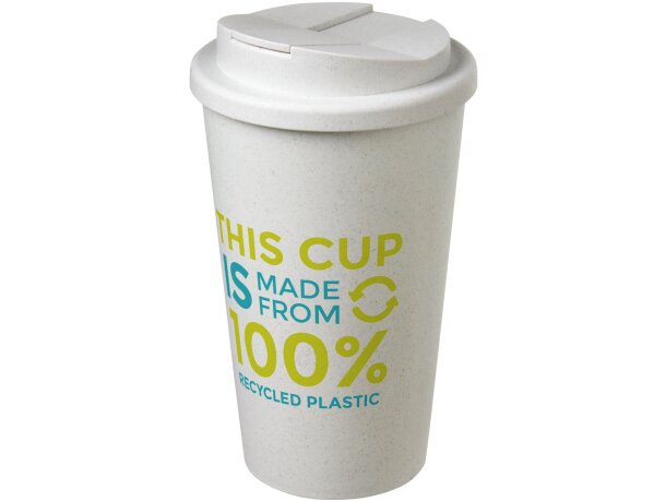 Americano® Recycled vaso 350 ml antigoteo personalizado