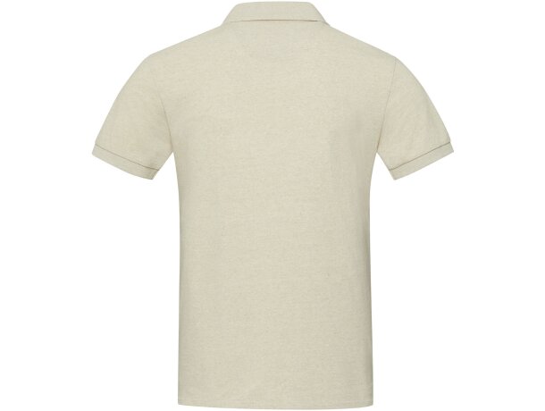 Polo manga corta unisex Aware Emerald con tejido reciclado detalle 21