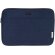 Funda para portátil de 14 pulgadas Joey de lona reciclada GRS Azul marino detalle 8