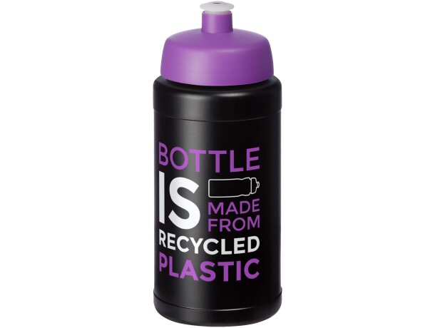 Bidón deportivo reciclado de 500 ml Baseline Morado detalle 6