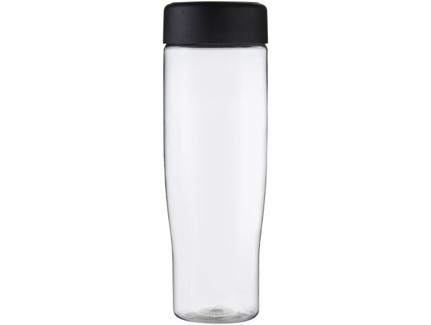H2O Active® Tempo Bidón deportivo con tapa de rosca de 700 ml Transparente/negro intenso detalle 31