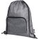 Bolsa con cordón plegable reciclada Ash 7 litros