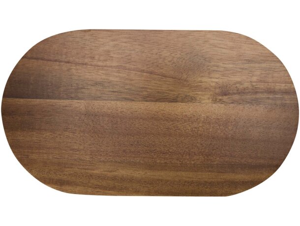 Bandeja de madera de acacia Edge para servir Madera detalle 3