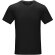 Camiseta orgánica manga corta hombre Azurite Negro intenso detalle 22