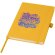 Libreta tapa dura plástico oceánico reciclado Thalaasa FSC Amarillo detalle 31