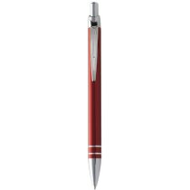 Bolígrafo con mecanismo de clic grabado rojo Bolígrafo con mecanismo de clic grabado rojo