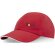 Gorra cool fit grs reciclada de 6 paneles estilo sandwich Rojo detalle 6