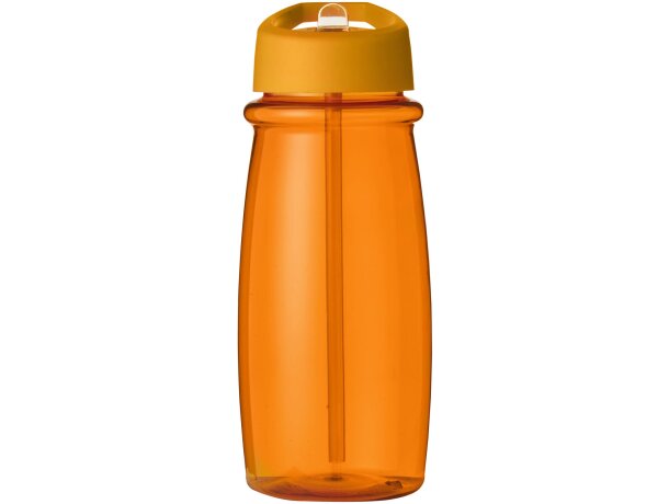 H2O Active® Pulse Bidón deportivo con tapa con boquilla de 600 ml Naranja detalle 6