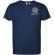 Camiseta manga corta infantil Estoril Roly poliéster reciclado Azul marino detalle 7