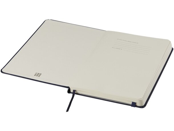 Libreta tapa dura rayada Classic Moleskine con cierre elástico detalle 8