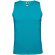Camiseta deportiva sin mangas infantil Andre de Roly Azul turquesa