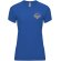 Camiseta deportiva manga corta mujer Bahrain Roly técnica Azul real detalle 13