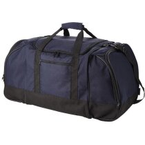 Bolsa de viaje con bolsillos laterales grandes personalizada azul marino Bolsa de viaje con bolsillos laterales grandes personalizada azul marino
