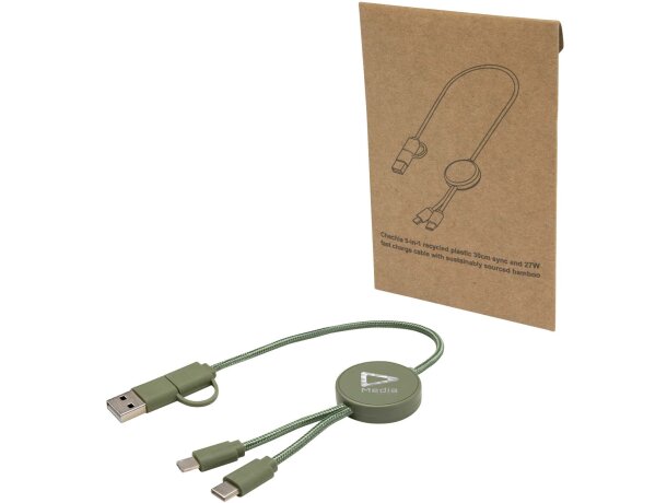 Cable 5 en 1 Citala de plástico reciclado detalle 15