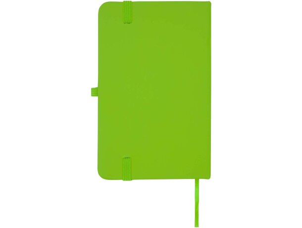 Libreta tapa dura A6 Spectrum Plus con papel FSC certificado Verde lima detalle 39
