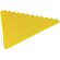Rascador de hielo triangular Frosty de plástico reciclado Amarillo