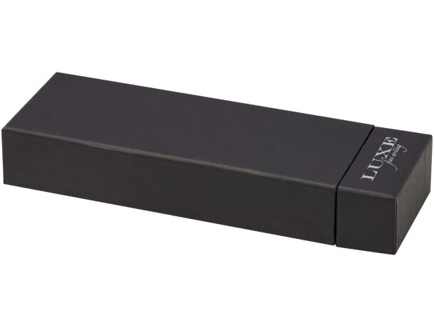 Set bolígrafo y rollerball Legato latón reciclado Dorado detalle 4