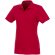 Polo de manga corta para mujer Helios Rojo