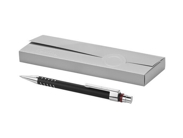 Bolígrafo elegante de alta calidad con caja Rotring personalizado negro intenso Bolígrafo elegante de alta calidad con caja Rotring personalizado negro intenso