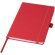 Libreta tapa dura plástico oceánico reciclado Thalaasa FSC Rojo