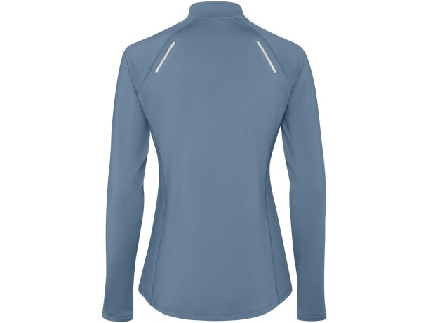 Sudadera técnica con media cremallera mujer Estambul Roly detalle 22