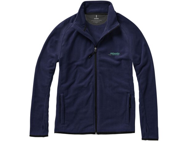 Chaqueta de forro con cremallera completa de hombre Brossard Azul marino detalle 53