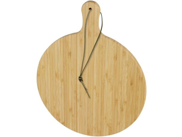 Tabla de cortar Delys en bambú con mango ergonómico Verde bosque detalle 12