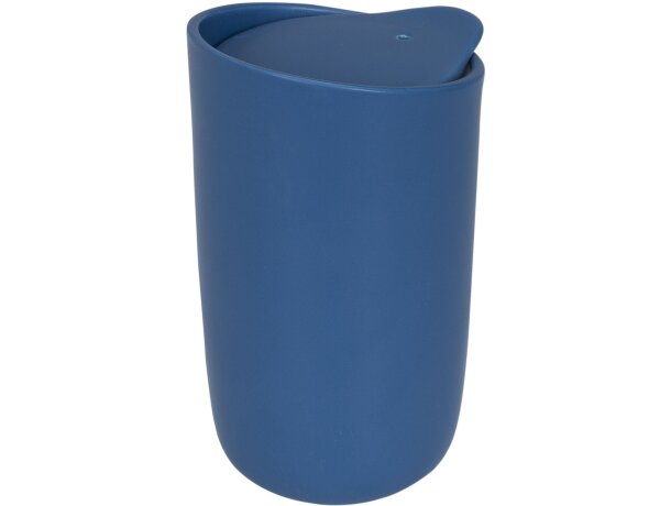 Vaso de cerámica de doble pared de 410 ml Mysa Azul detalle 23