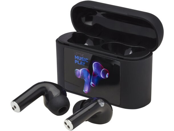 Auriculares TWS Fusion Negro intenso detalle 2