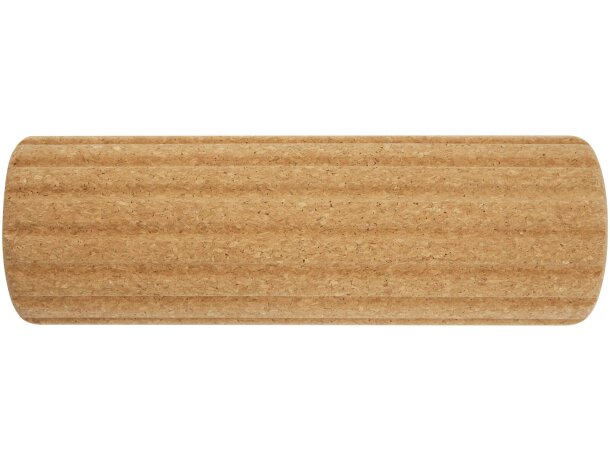 Rodillo de corcho natural Trikona para yoga y ejercicio Natural detalle 2