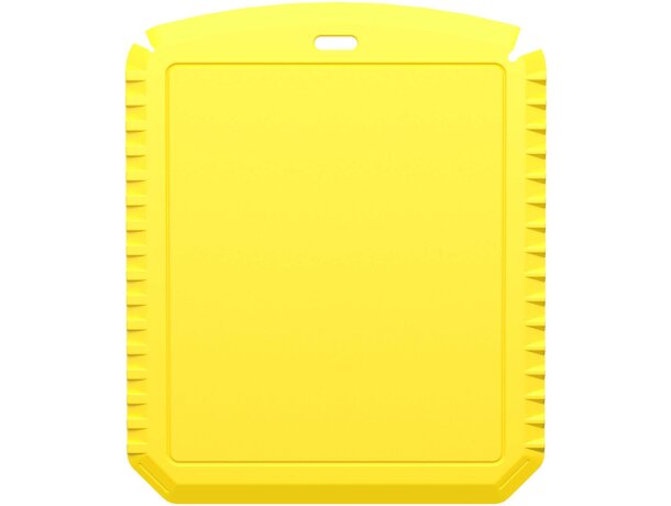 Rascador hielo rectangular reciclado Thrym Amarillo detalle 17