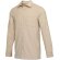 Camisa unisex pana Alum negra con textura suave