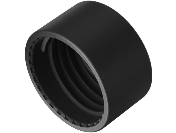 Botella Ocean Bottle Lite 620ml acero inoxidable reciclado Negro intenso detalle 4