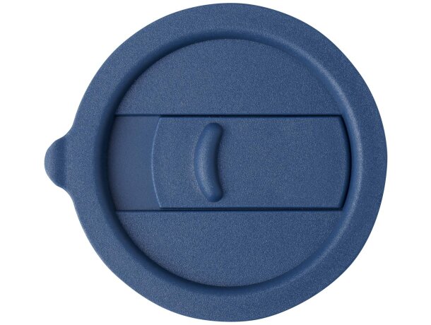 Vaso de cerámica Java 330ml con tapa antiderrames Azul detalle 19