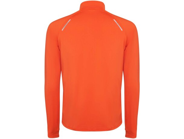 Sudadera técnica hombre Estambul con media cremallera Roly detalle 26
