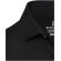 Camisa Carnelian popelina algodón BCI elástico hombre Negro intenso detalle 3