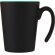 Taza de cerámica con asa Oli 360 ml personalizable Verde/negro intenso detalle 17