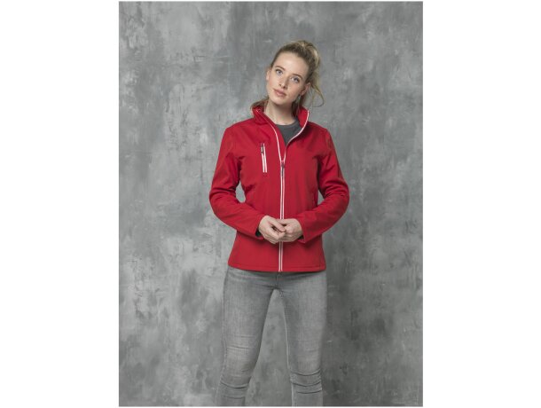 Chaqueta softshell Orion con microforro para mujer Negro intenso detalle 35