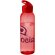 Botella de 650 ml con tapa de rosca personalizada original rojo