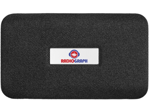 Altavoz Bluetooth® con batería externa inalámbrica Palm Negro intenso detalle 1