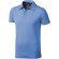 Polo de manga corta tejido mixto unisex Azul claro