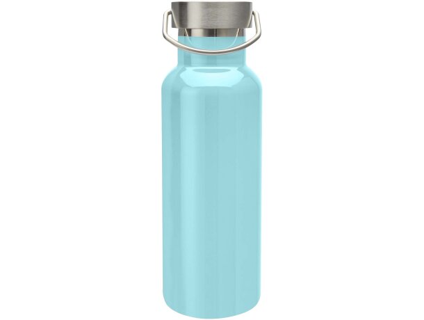 Botella térmica Thor 500ml con acero inoxidable reciclado Azul turquesa detalle 17