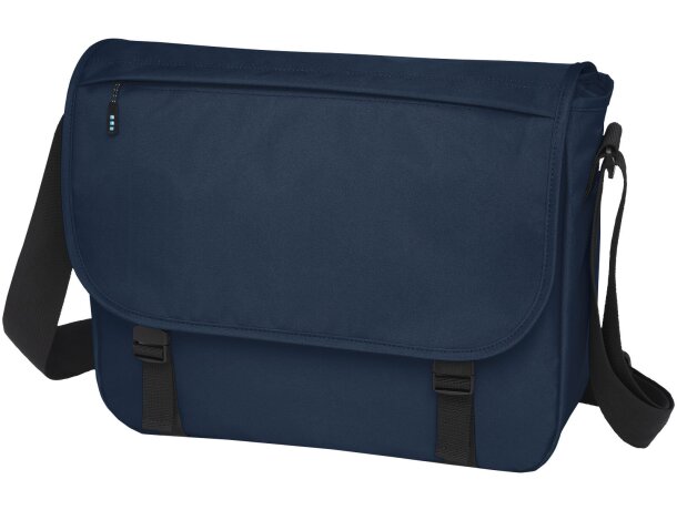 Mochila Baikal poliéster reciclado GRS compartimento acolchado 15 Negro intenso detalle 15