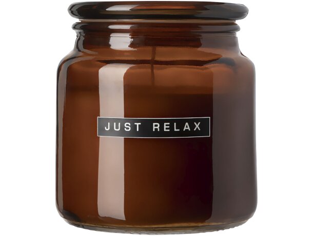 Vela perfumada Wellmark Let's Get Cozy 650g cera de soja natural detalle 5