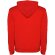 Sudadera con capucha infantil Urban Roly bicolor personalizable Rojo/negro intenso detalle 17