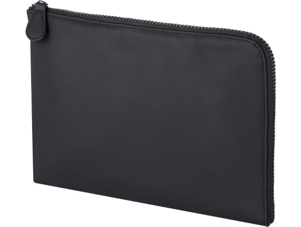 Funda organizadora Turner de poliuretano reciclado GRS Negro intenso detalle 5