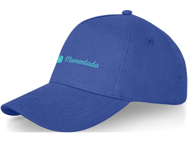 Gorra de 5 paneles totalmente personalizable para tu estilo único Azul detalle 16