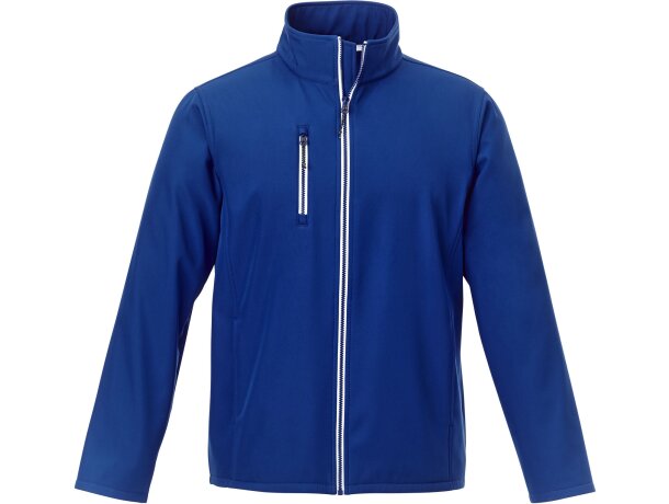 Chaqueta softshell Orion para hombre en poliéster elástico Azul detalle 14